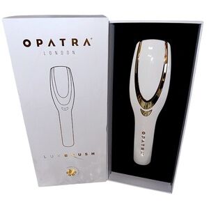 Opatra London LuxBrush Hair Tool - White and Gold